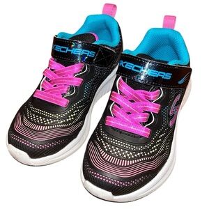 Skechers Toddler Girl's Jumpsters Sneaker Size 10.5